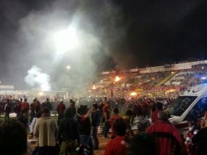 Eskişehir’de Maç Sonu Ortalık Karıştı