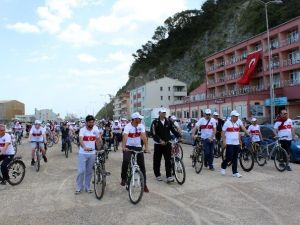 İnebolu’da Sağlıklı Yaşam İçin Bisiklet Turu
