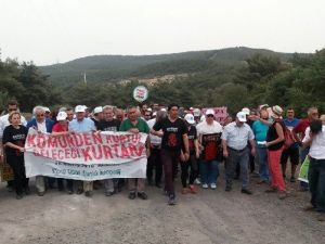 Termik Santrale Karşı Eylem Yaptılar