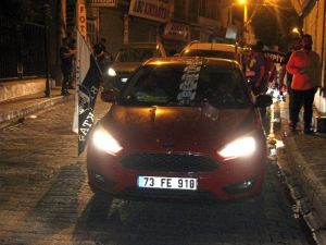 Cizrede Beşiktaş’ın Şampiyonluk Sevinci