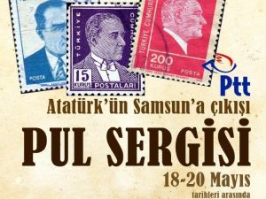 Atatürk’ün Samsun’a Çıkışı Pul Sergisi Yeşilyurt Avm’de