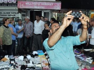 Görevden Alınan Mhp İl Başkanı Alkışlarla Uğurlandı