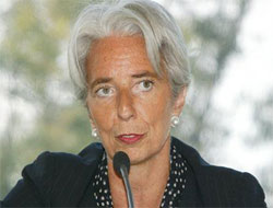 IMF'ye kadın başkan