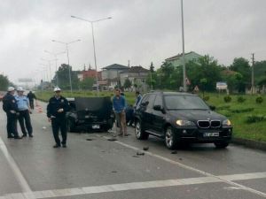 Samsun’da Trafik Kazası: 4 Yaralı