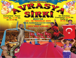 Avrasya Sirki Rize'de