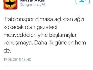 Trabzonspor’da Ersun Yanal Gerginliği