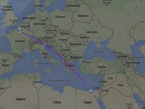 Mısır Havayolları’na Ait Yolcu Uçağı Kayboldu