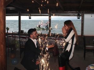 Karadenizli Damat Adayından Kayıklı Evlenme Teklifi