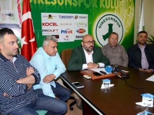 Giresunspor Başkanı Bozbağ Devam Kararı Aldı