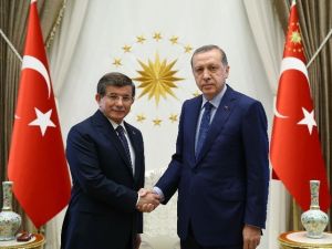 Cumhurbaşkanı Erdoğan, Başbakan Davutoğlu’nu Kabul Etti
