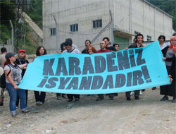 KİP Üyelerinden Hes Protestosu