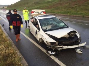 Çorum’da Trafik Kazası: 1 Yaralı