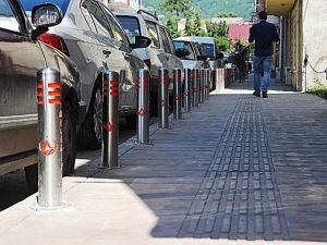 Altınordu’da Kaldırımlara Duba