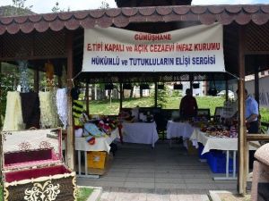Gümüşhane’de Hükümlüler Sergi Açtı
