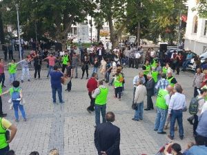 Çevreciler Termik Santrale Karşı Hukuk Zaferini Halay Çekerek Kutladı