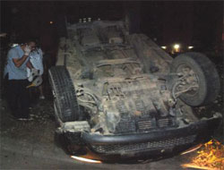 Rize'de Kaza Var Sürücü Yok!