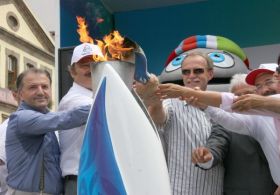 Olimpiyat meşalesi Trabzon'da