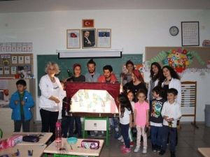Öğrenciler Kendi Karagöz Ve Hacivat’ını Yaptı