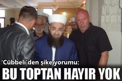 Cübbeli Hoca'dan şike yorumu