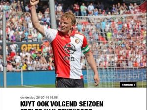 Kuyt, Feyenoord’la Sözleşme Uzattı