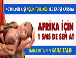 AFRİKA İÇİN 1 SMS DE SEN AT - VİDEO