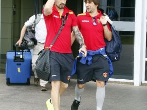 Karadağ Milli Futbol Takımı Antalya’ya Geldi