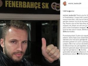 Kadlec, Fenerbahçe’ye Veda Etti