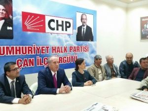 Muharrem İnce, Chp Çan İlçe Örgütü’nü Ziyaret Etti