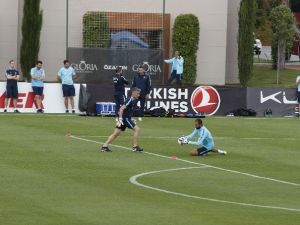 A Milli Futbol Takımı’nın Karadağ Hazırlıkları Sürüyor