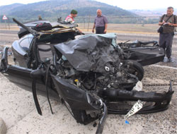Karabük'te feci kaza 4 Ölü, 5 Yaralı