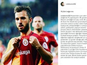 Emre Çolak: "Kalbim Her Zaman Sizlerle Olacak"