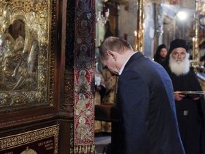 Putin’den, Yunanistan’daki Rus Manastırına Ziyaret