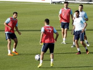 A Milli Futbol Takımı, Karadağ Maçı Hazırlıkları Tamamladı