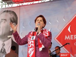 Mhp Genel Başkan Adayı Akşener Bolu’da Konuştu