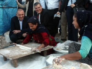 Chp’li Tekin Mevsimlik Tarım İşçilerinin Sorunlarını Dinledi