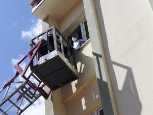 Bayburt’ta İtfaiye Personelinden Yangın Tatbikatı..