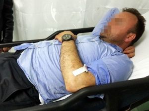 Ayrıldığı Karısının Bıçaklı Saldırısına Uğradı