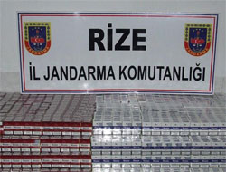 3 Araçta 3809 Paket Kaçak Sigara