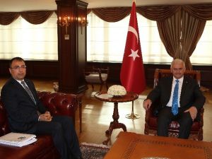 Başbakan Yıldırım, Toprak Ve Kocaoğlu’nu Kabul Etti