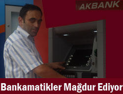 Rize'de Atm Cihazı Mağdur Ediyor