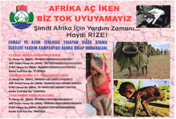 Haydi Rize İki Pide Parası da Sen Gönder