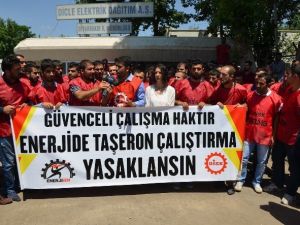 İşçi, Taşeronu Kaldırmak İsteyen Şirket Aleyhine Eylem Başlattı