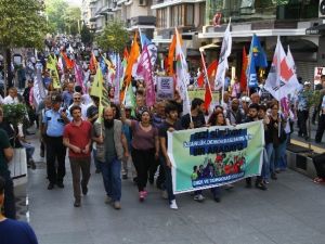Samsun’da Gezi Parkı Yürüyüşü