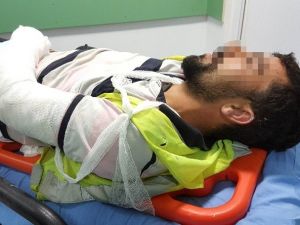 Samsun’da İş Kazası: 1 Yaralı