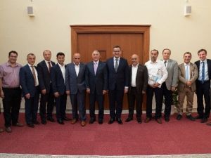 Esogü Rektörlüğü, Türk-alman İşverenler Derneği’ni Konuk Etti