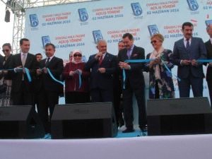 Başbakan Yıldırım Osmanlı Halk Pazarını Açtı
