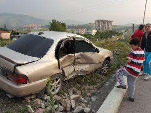 Samsun’da Trafik Kazası: 2 Yaralı