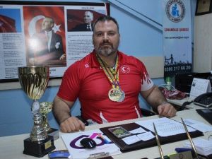 Çanakkaleli Engelli Sporcu Avrupa Şampiyonu