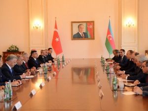 Başbakan Yıldırım, Aliyev’le Görüştü