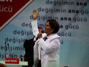Meral Akşener Kayseri’de